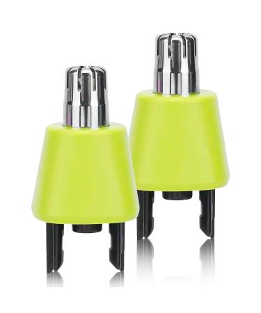2 pieces of nasal hair trimmer compatible with philips trim attachments replacement heads for noses men one blade qp2530 QP2630/30 QP2830 QP2734 QP2824/30
