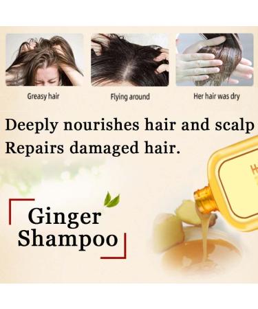 Ginaday Instant Ginger Hair Regrowth Shampoo 17.6oz - Hair Growth & Anti-Hair Loss Care - 500ml - Buy Online on SooperMarket.com