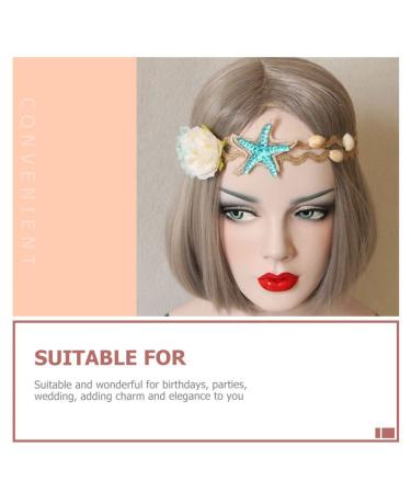 KALLORY Seashell Headband Set - Boho Ocean Hair Accessories for Girls - Buy Online on SooperMarket.com