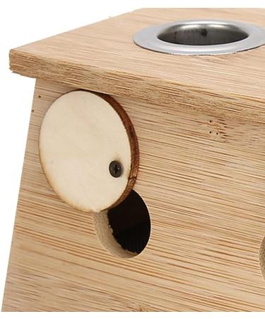 Moxibustion Box - 3 Types Moxa Sticks Burner | Popular Bamboo Box for Health Care & Healing Therapy (2 Holes) - Buy Online on SooperMarket.com