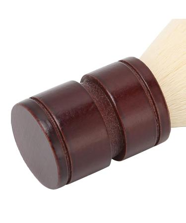 Professional Men's Shaving Brush - Soft Nylon Wool Wooden Handle | Premium Beard Grooming Tool for International Shipping - Buy Online on SooperMarket.com