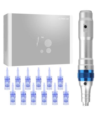 Dr. Pen Ultima A6 Electric Skincare Kit including 12 Cartridges - Six 12 Pin, Six 36 Pin