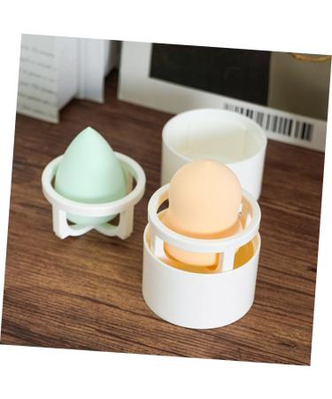 minkissy Sponge Drying Rack Beauty Sponge Holder Sponge Stand Storage Makeup Sponge Holder Powder Puff Rack Sponge Rack Drying Rack White Gourd Cotton White Sponge Holder - Buy Online on SooperMarket.com