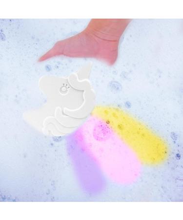 Inkee Foamy Unicorn 6 Pack 6 Bathing Balls for Kids | Unicorn-Shaped Foaming Bombs | Chewing Gum Fragrance & Almond Oil | International Shipping Available - Buy Online on SooperMarket.com