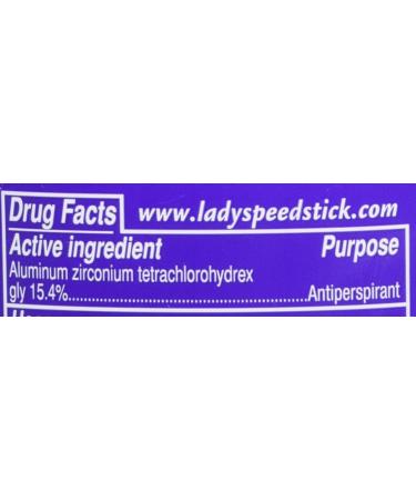 Lady Speed Stick Invisible Dry Antiperspirant & Deodorant Powder Fresh 2.3 oz - Purple - Buy Online on SooperMarket.com