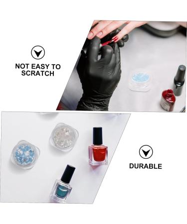 Mikinona 6 Boxes Art Glitter Stylish Stickers Delicate Sparkly Manicure Nial Manicures Crystal Paillettes Lovely Nail of Studs Decor DIY Fake Decorations Colorful Sequins Beads Ornaments - Buy Online on SooperMarket.com