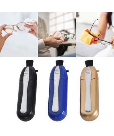 Kioiner 3 Pcs Eyeglasses Lens Cleaners Mini Portable Carbon Microfibre Cleaning Clip with Brush for All Types of Glasses Sunglasses Reading Glasses Spectacles - Buy Online on SooperMarket.com