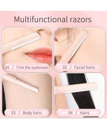 Eyebrow Razor Facial Razor Shaper for Precisely Triming and Shaping Facial Hair Women's Trimmer Shaving Grooming Kit (3 count) - Buy Online on SooperMarket.com