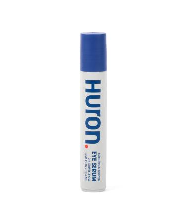 Huron Eye Serum - Men s Eye Roller - Helps Alleviate Dark Circles Fine Lines and Puffiness - Contains Niacinamide & Caffeine - Apply Twice a Day