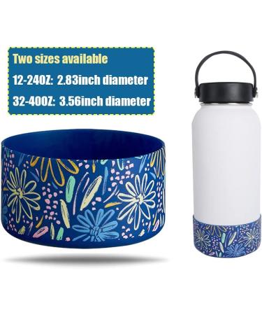 Silicone Sleeve Boot for Hydro Flask, YETI & More (32-40OZ, Black) - BPA Free Anti-Slip Cover - Buy Online on SooperMarket.com