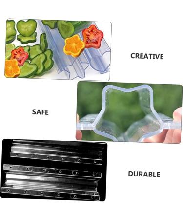 SUPVOX 6 pcs Vegetables Stencil Clear Growing Garden Tools Heart-Shaped Cube Gardening Growth Heart - Buy Online on SooperMarket.com