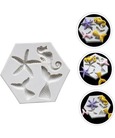 MAGICLULU DIY Baking Mold 4 Pcs Mold Cake Silica Gel Fudge Silicone Sweet Mould 9X7.5X0.8CMx2pcs Greyx2pcs - Buy Online on SooperMarket.com