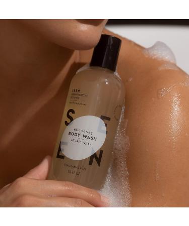 SEEN Fragrance-Free Body Wash 10oz - Non-Comedogenic & Non-Irritating - Dermatologist-Developed for Sensitive Skin - Eczema & Acne Safe - Buy Online on SooperMarket.com