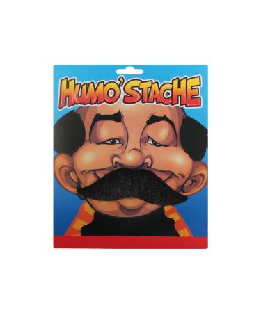 Alsino mustache for gluing black fake self -adhesive Mario sticker - for parties costumes & cladding - for children & adults LG9613 BART 5