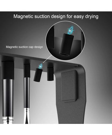 Buy Makeup Brush Drying Rack - Detachable Magnetic Holder & Storage for Brushes Eyebrow Pencils & Painting Pens - International Shipping Available - Buy Online on SooperMarket.com