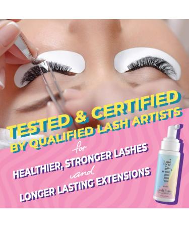 Eyelash Extension Cleanser & Rose Gold Mascara Wand | Miya Lash Shampoo 50ml - Buy Online on SooperMarket.com