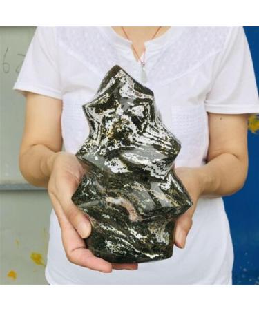 Natural Marine Jasper Quartz Crystal Free Form Ore Sample ERTEYIN (Size : 400-450g) - Buy Online on SooperMarket.com