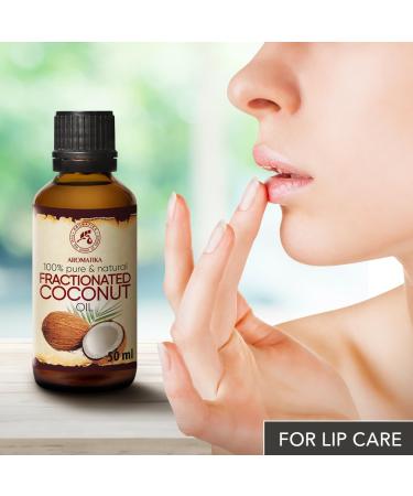 Fractionated Coconut Oil 50ml - 100% Pure & Natural Odorless Beauty Oil for Skin Hair & Massage - Best Essential Oil for Body & Facial Care - Buy Online on SooperMarket.com
