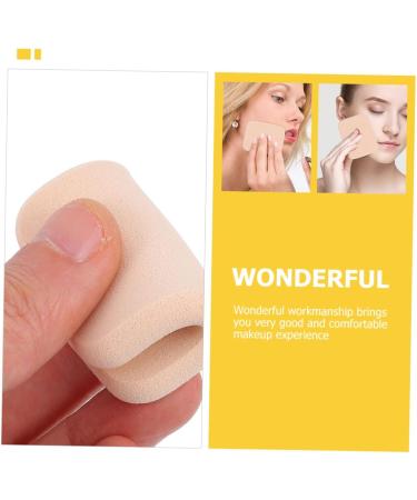 Mikinona 2 Sets Puff Makeup Sponge Wedges Cushion Foundation Puff Makeup Sponge Holder Powder Puffs for Women Beauty Sponge Women Products Concealer Sponge Square Girl Supplies - Buy Online on SooperMarket.com