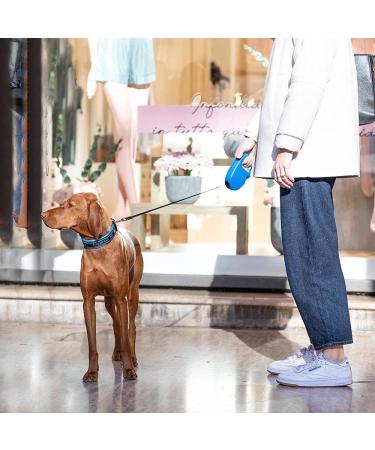 Ferplast Flippy One Dog Leash - Extendable Roller Leash for Medium Dogs up to 25kg | 5m Light Blue Strap - Buy Online on SooperMarket.com