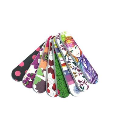 20 Mini Professional Nail Files - Double Sided Emery Boards for Manicure & Pedicure - DIY Nail Tools for Women & Girls - Buy Online on SooperMarket.com