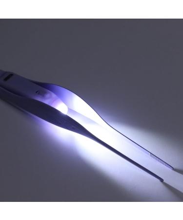 USB Rechargeable Ear Cleaning Tweezers | Anti-Slip Rounded Head Design | LED Ear Spoon for Gentle Earwax Removal - Buy Online on SooperMarket.com