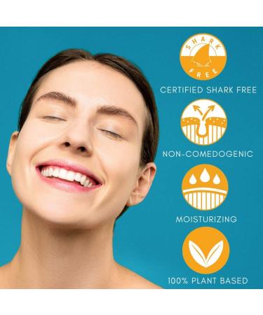 STREAM 2 SEA Squalane Olive Based Face Moisturizer | Reef Safe Shark Free Vitamin E Infused Biodegradable Skin & Hair Care - 2 Fl Oz - Buy Online on SooperMarket.com