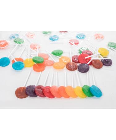 5 lb Box of Sherwood Assorted Fruit Lollipops - 5 Flavors - Individually Wrapped - Buy Online on SooperMarket.com