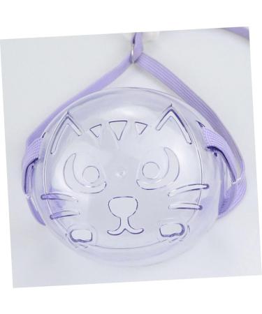 Kisangel 2pcs Cat Muzzle Cat Dog Muzzles Cat Head Muzzle Transparent Muzzle Cat Pp - Buy Online on SooperMarket.com