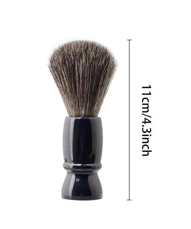 Magideal Men's Razor Brush - 10.9 cm Hairdressing Salon Brush for Gentle Skin Peeling - Perfect Father's Day Gift - Buy Online on SooperMarket.com