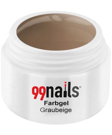 99nails Color Gel - Grey Beige 1 pack (1 x 5 ml)