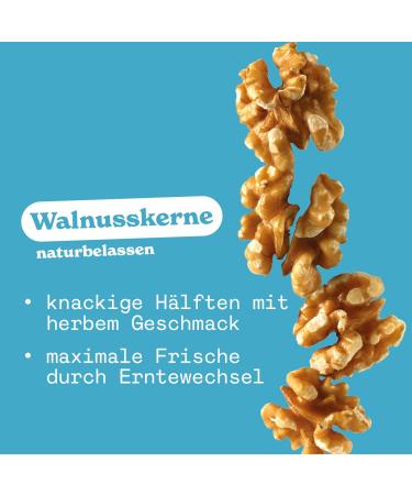 Nut Perfect Walnut Kernels 100g - Natural Crispy Halves for Vegan Nutrition | Fresh Traceable Direct Trade - Buy Online on SooperMarket.com