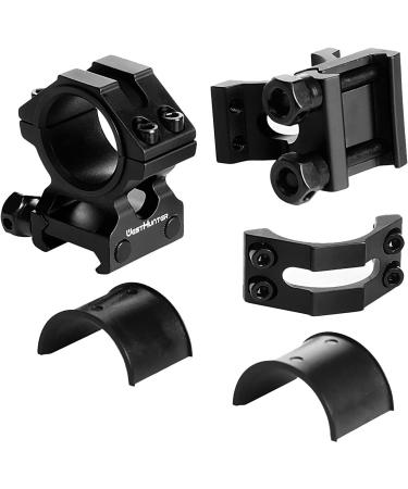 WestHunter Industrial Grade Scope Rings - 1 Inch/30mm Tactical Precision Scope Mount | 2 Center Heights, 6 Color Options - 1.42/36mm Picatinny Scope Rings (Black) - Buy Online on SooperMarket.com