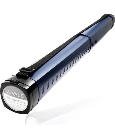 Blue Expandable Document Tube for Posters Blueprints and Artwork (22 to 40 Inches)