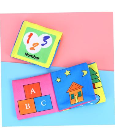 Buy iBasenice 12 Pcs Toy Cloth Book - Children's Animal Reading Material - Soft Safe & Engaging Baby Books - International Shipping Available! - Buy Online on SooperMarket.com