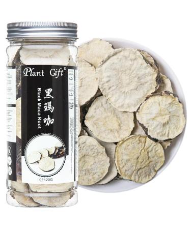 Plant poison black maca root slice 120g/4.23oz organic non-gentor low temperament votzes gluten-free essential vitamins Chinese health tea 120g black maca root