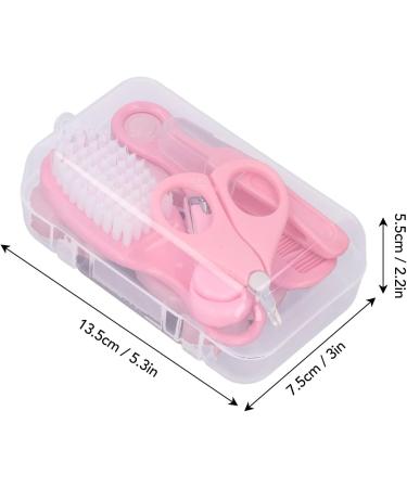 BORDSTRACT Baby Healthcare and Grooming Kit 6 Pcs - Pink Nursery Care Set for Newborns - Buy Online on SooperMarket.com