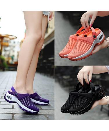 Diabetic Walking Air Cushion Orthopedic Slip-on Shoes for Men Women - Black, Size 11 - Buy Online on SooperMarket.com