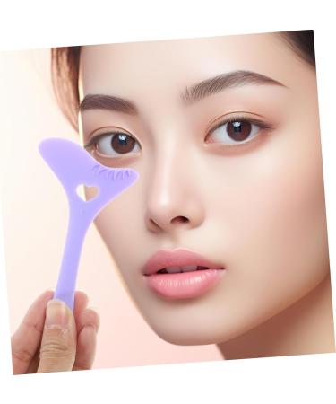minkissy Eyeliner Stamp Silica Gel Eyelashes Protection Purple 12.00X6.00X0.50CM Purple - Buy Online on SooperMarket.com