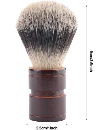 Exquisite Mustache Brush for Men - Premium Wooden Handle & Nylon Bristles | 3 Color Options - Buy Online on SooperMarket.com