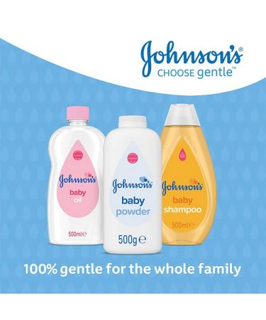 Johnson's Baby Powder Multipack - 3 x 500g for Soft Smooth Skin - Ideal for Sensitive Skin | International Shipping - Buy Online on SooperMarket.com