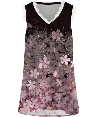 Fannyouth Women's Sleeveless V-Neck Tank Top - Pink, Size X-Large - Buy Online on SooperMarket.com