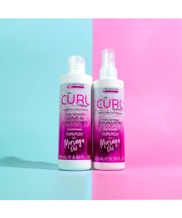 The Curl Company Curl Reviving Styling Spray - 200ml | Curplex with Moringa Oil | Define Curls & Waves - Buy Online on SooperMarket.com