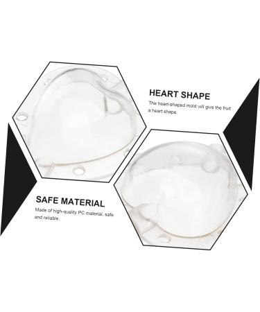 SUPVOX 10 Pcs Fruit Shaping Mold Vegetables Fruit Growth Forming Mould Tool Fruit Moulding Mold Watermelon 4.5x4cmx2pcs Whitex2pcs - Buy Online on SooperMarket.com