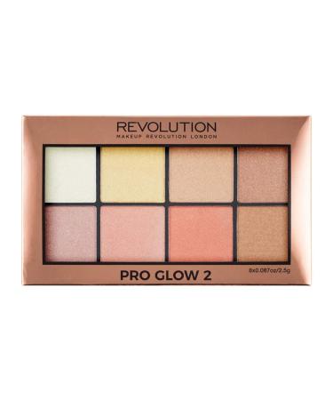 Makeup Revolution Pro Glow Palette Multicolor 20g