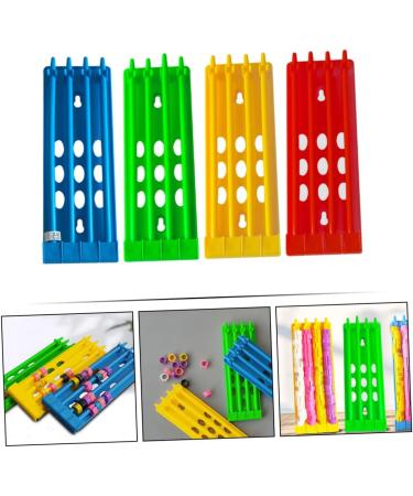 Mipcase 12 Pcs Pigeon Ring Stand Where Pigeon Ring Rack Pigeon Ring Frame Chick Plastic Bird Supplies 20.00X7.00X1.50CMx3pcs As Shownx3pcs - Buy Online on SooperMarket.com