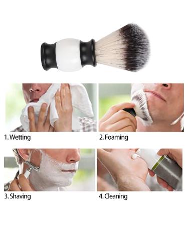 Premium Men s Shaving Brushes | Aluminum Handle Barber Foam Brush for Travel & Salon - Buy Online on SooperMarket.com