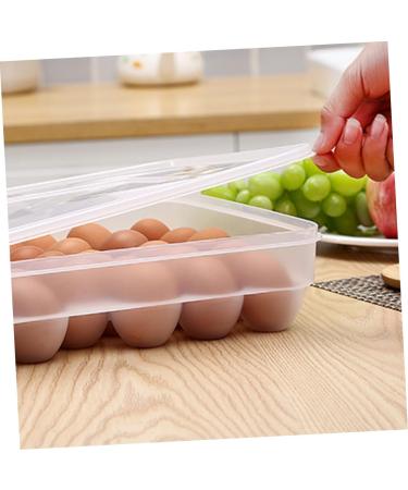 KOMBIUDA 34 Eggs Large Capacity Egg Holder Egg Crisper Grids Egg Holder Egg Container Egg Plate High Capacity - Buy Online on SooperMarket.com