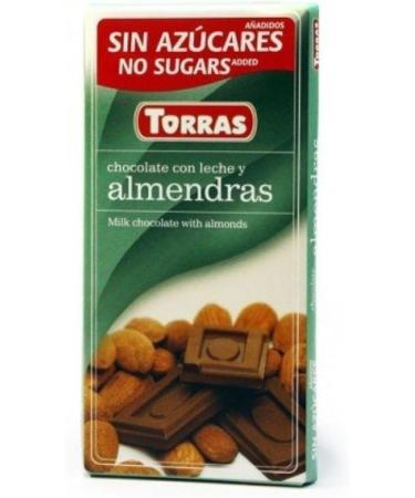 Torras No Added Sugar Milk Chocolate Bar 75 g 1 - Buy Online on SooperMarket.com