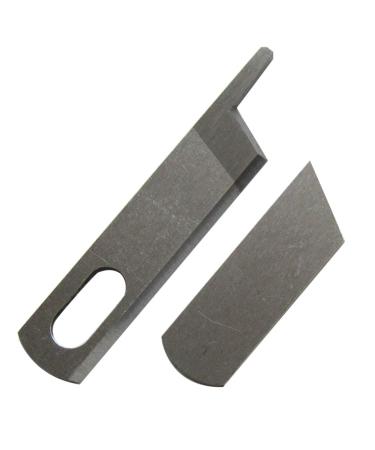 CKPSMS Brand - 1SET Upper & Lower Knives Blades 412585&412749 Compatible with Singer 14u12a 14u13 14u65 14U
